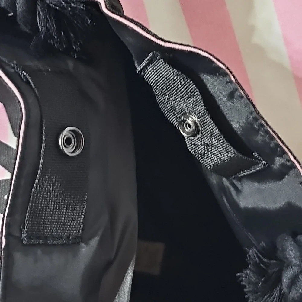 Victoria's Secret Pink, White Striped Tote New - Picture 9 of 14